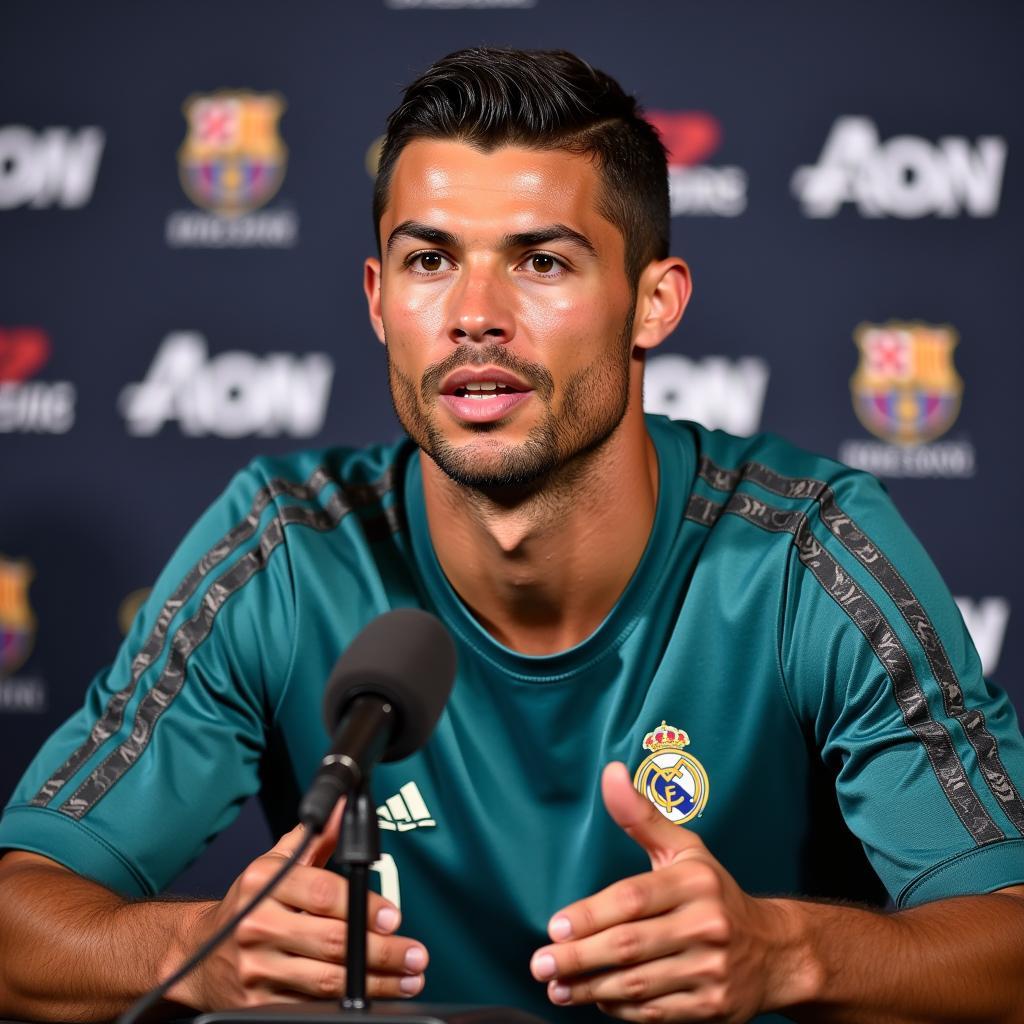 Cristiano Ronaldo chia sẻ về Szerszen