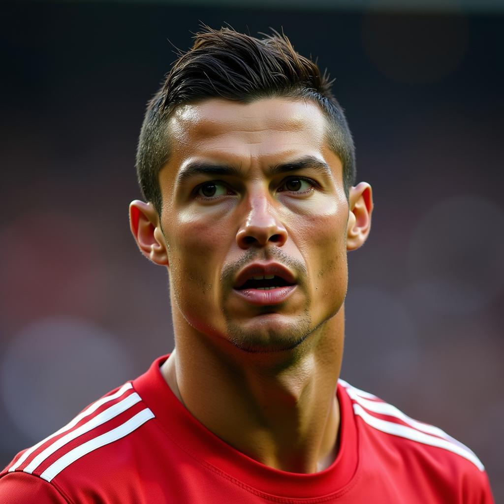 Cristiano Ronaldo thể hiện Shabow trong trận đấu