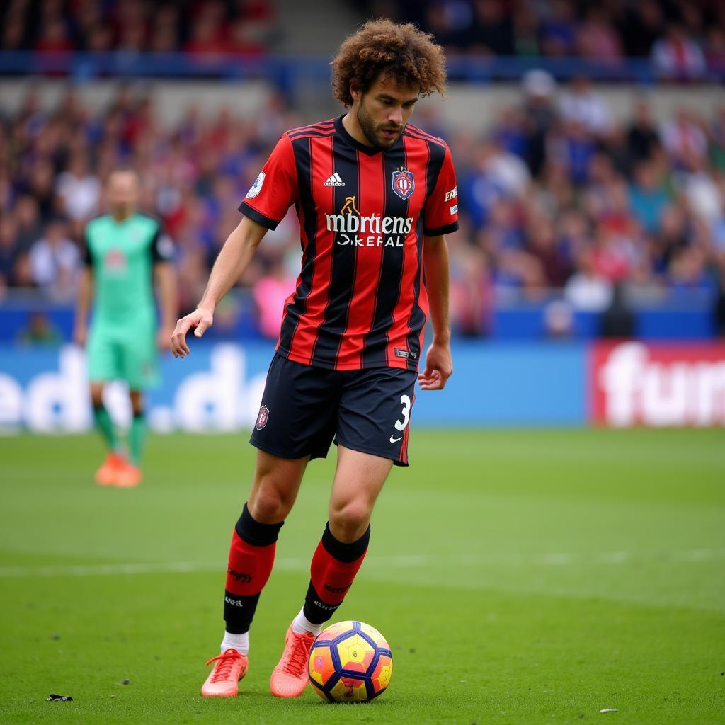 Marc Cucurella trong màu áo Brighton với số áo 3