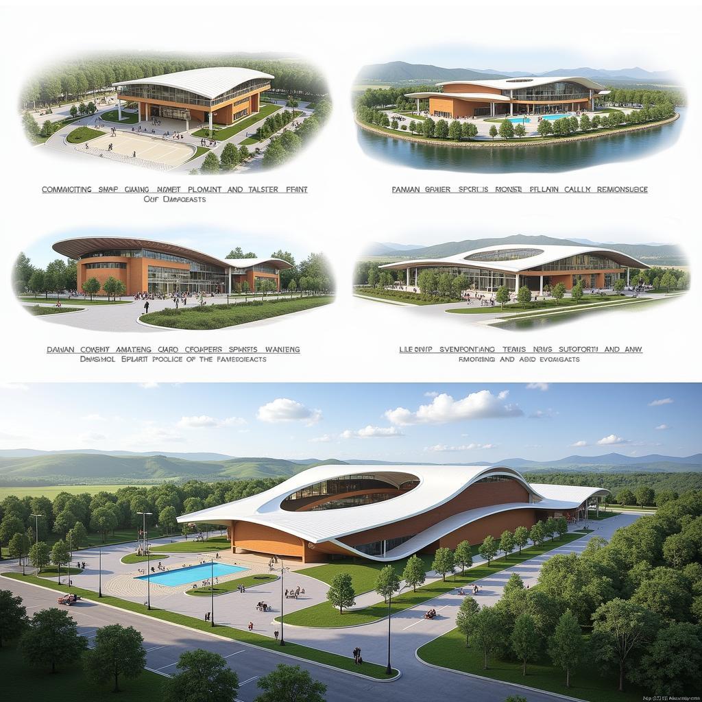 Tầm nhìn tương lai Dalian Sports Center