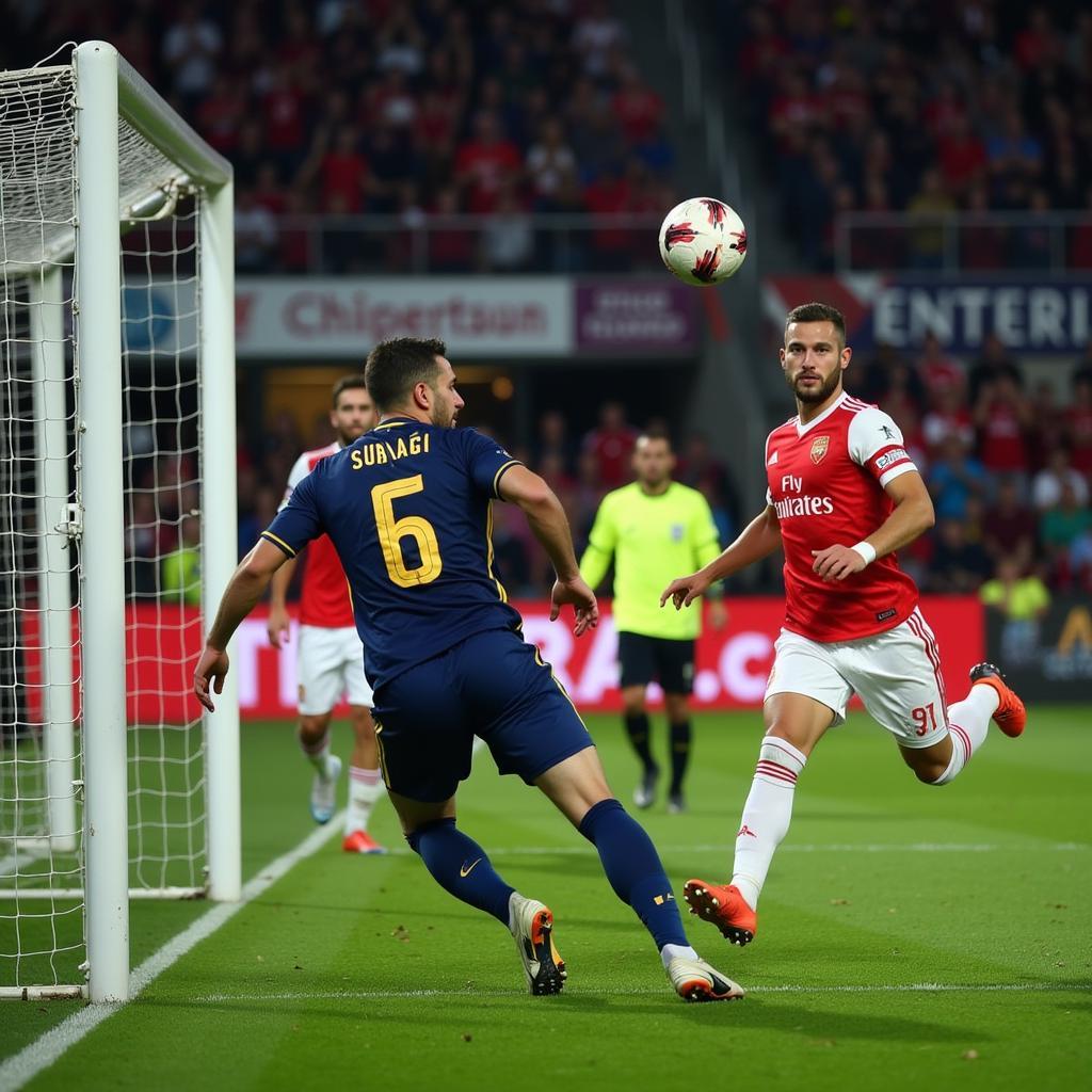 Danijel Subašić cản phá penalty