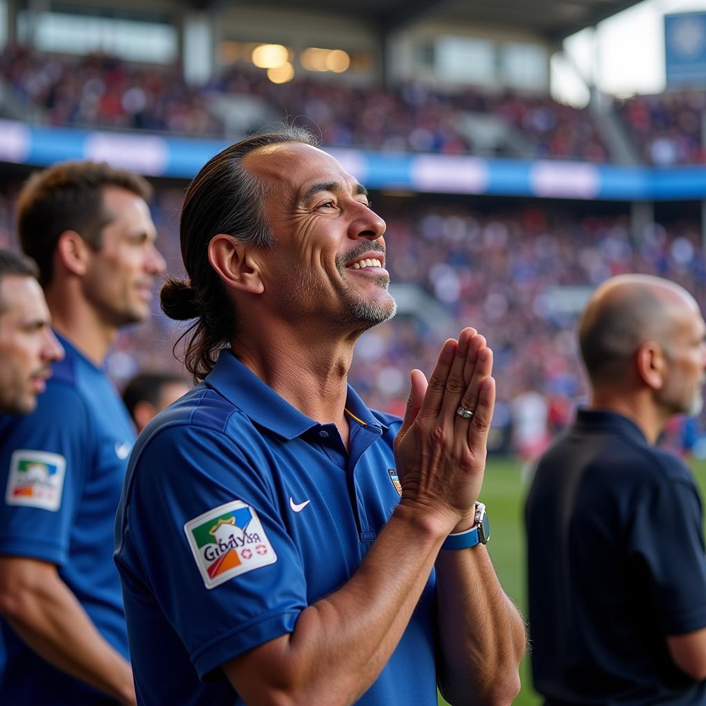 Danny Trejo cổ vũ LA Galaxy