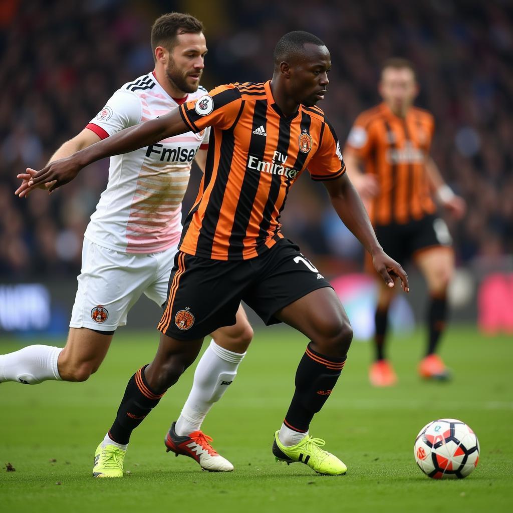 Di'Shon Bernard thi đấu cho Hull City