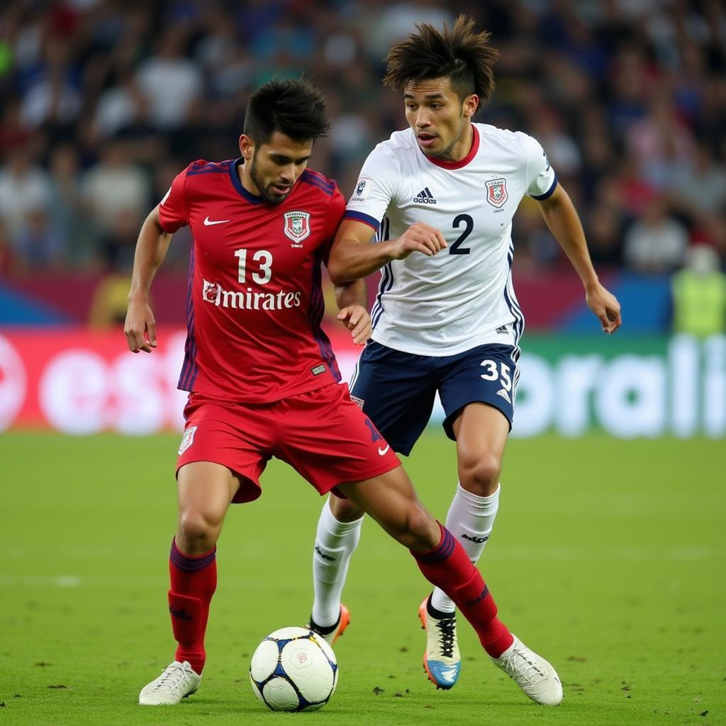 Diego Pituca đối đầu với Kashima Antlers tại FIFA Club World Cup