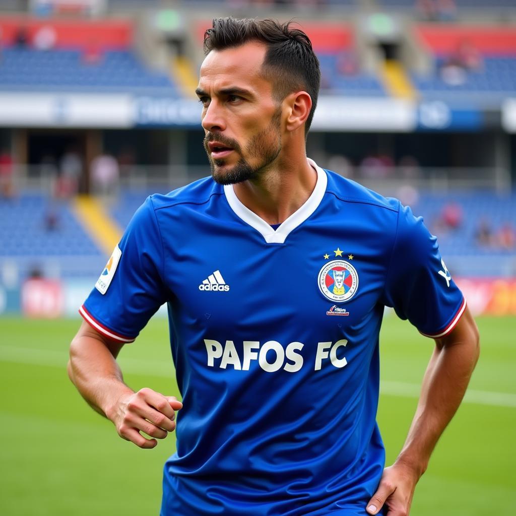 Diego Poyet trong màu áo Pafos FC