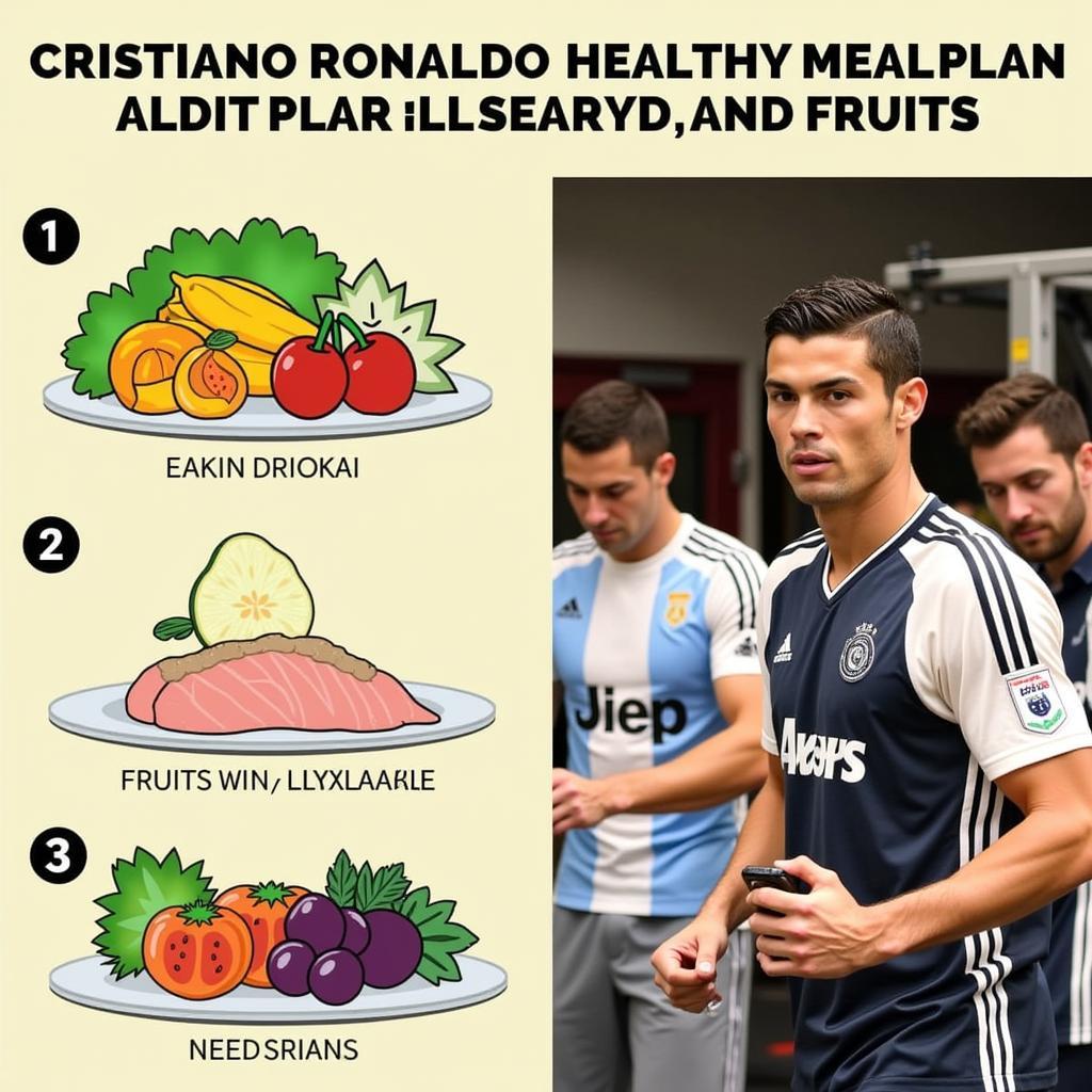 Dinh Dưỡng và Chế Độ Luyện Tập Của Cristiano Ronaldo