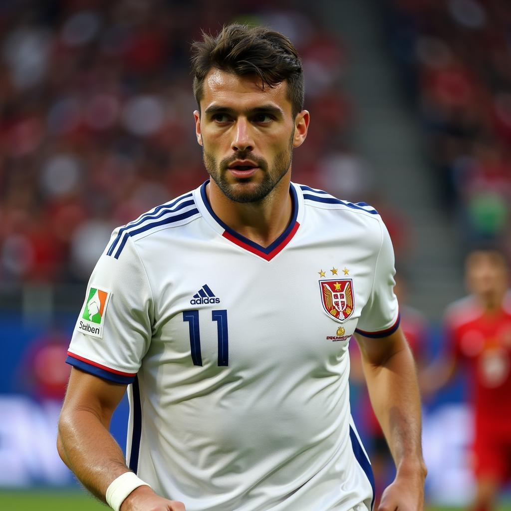 Dmitrovic Marko thi đấu cho đội tuyển quốc gia Serbia.
