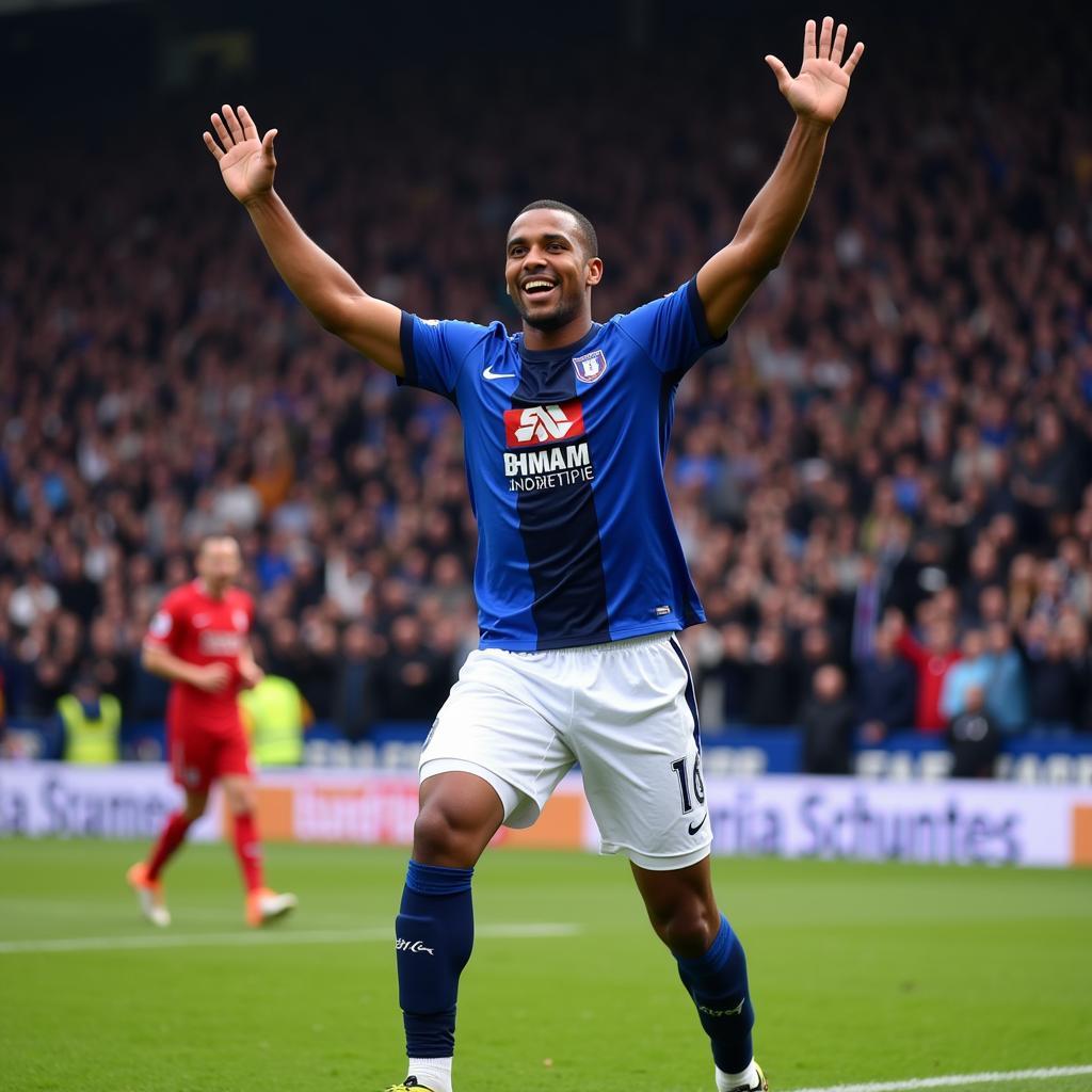 Dominic Poleon ghi bàn cho Oldham Athletic