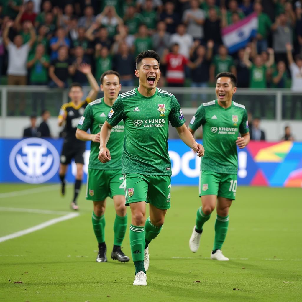 Dong Gook Lee ghi bàn tại K-League