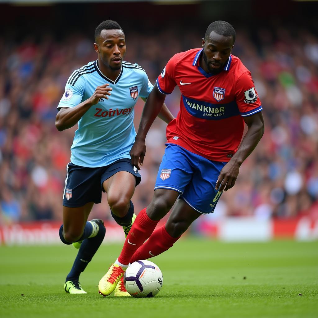 Dwayne Hoilett showcasing his skillful dribbling technique