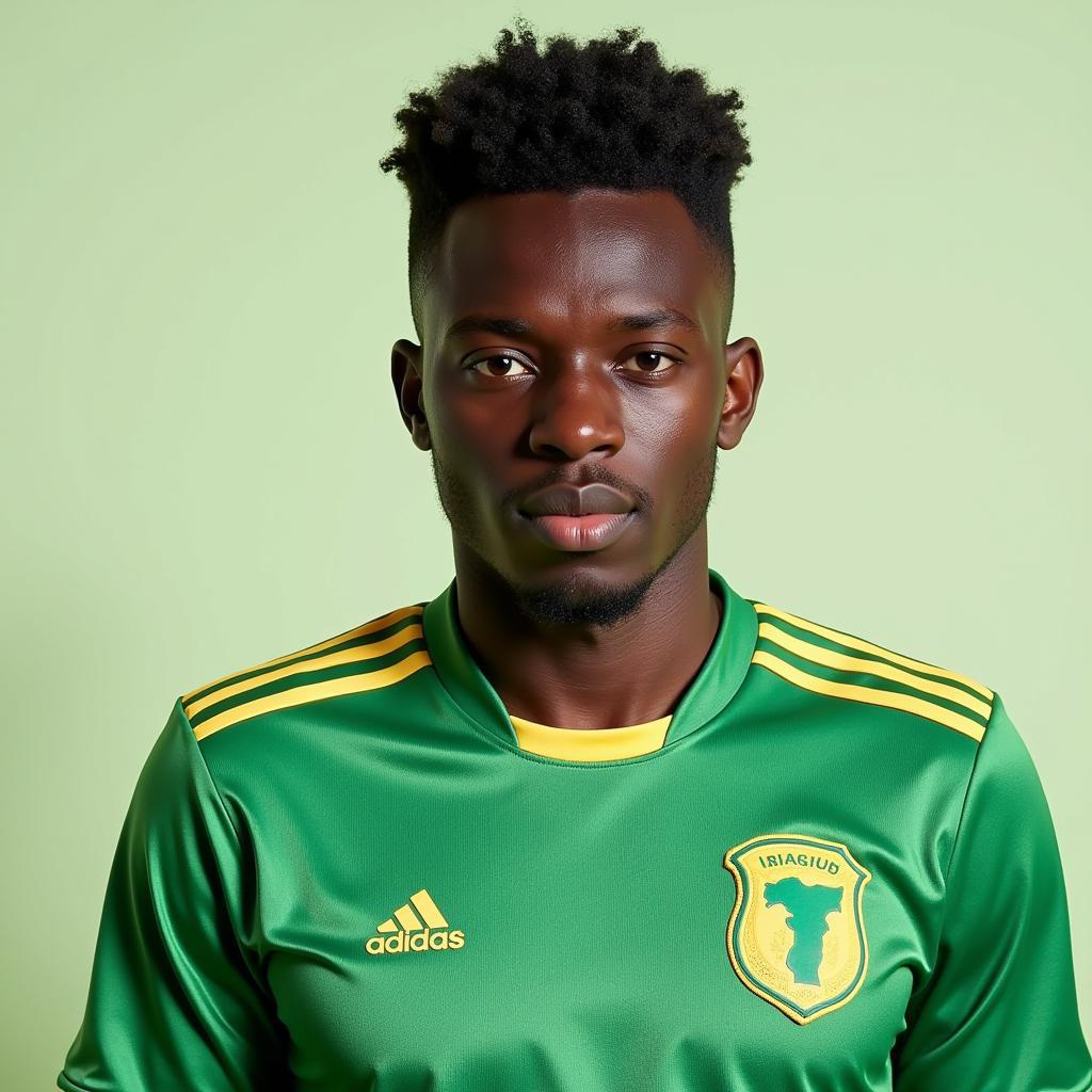 Emmanuel Agbadou trong màu áo đội tuyển Bờ Biển Ngà