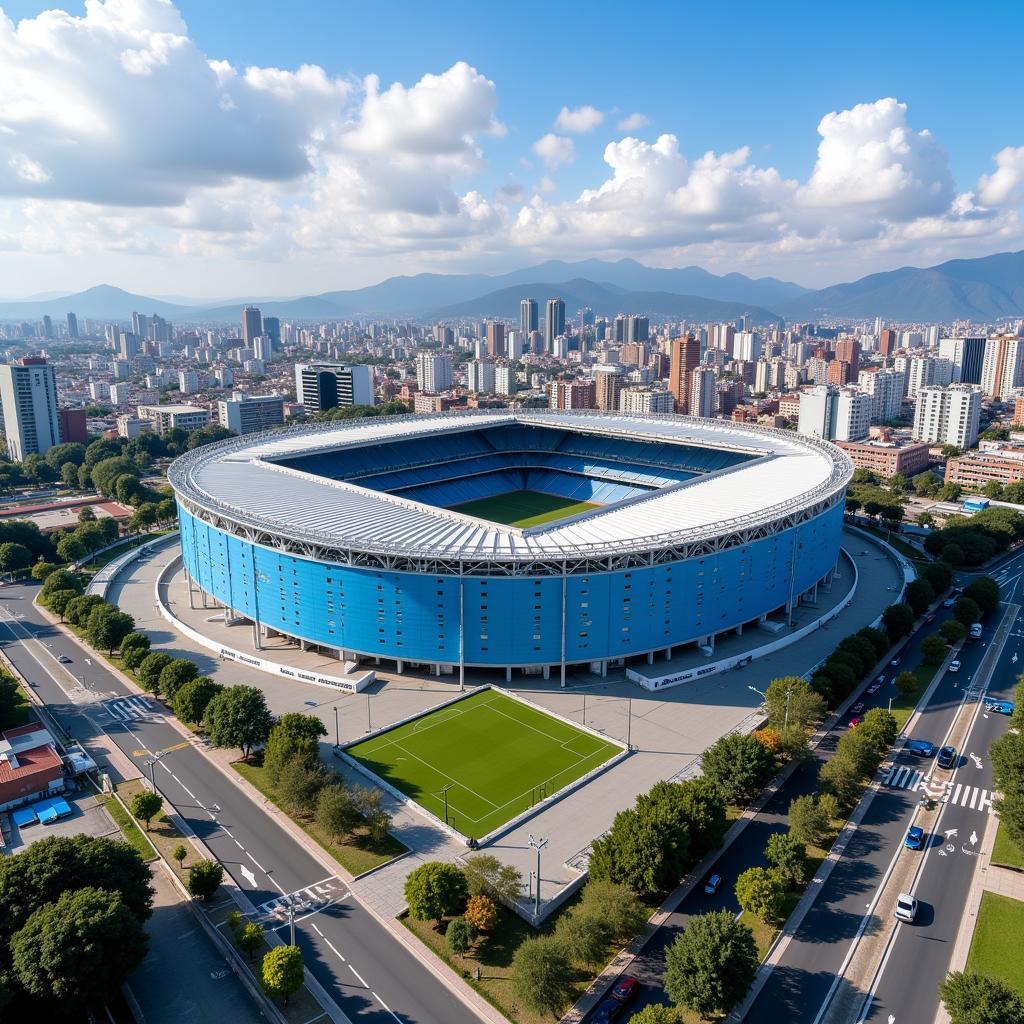 Estadio Ciudad de los Deportes Exterior View