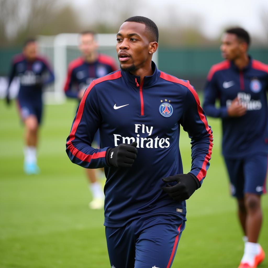 Ethan Mbappé Tập Luyện Cùng PSG