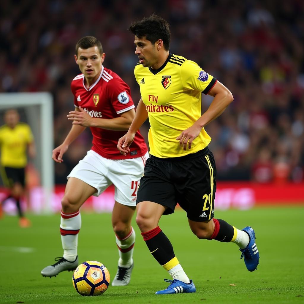 Fernando Forestieri trong màu áo Watford