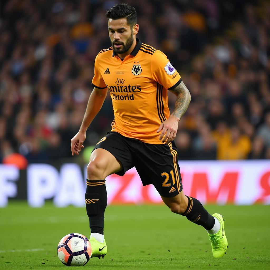 Fernando Marçal thi đấu cho Wolves