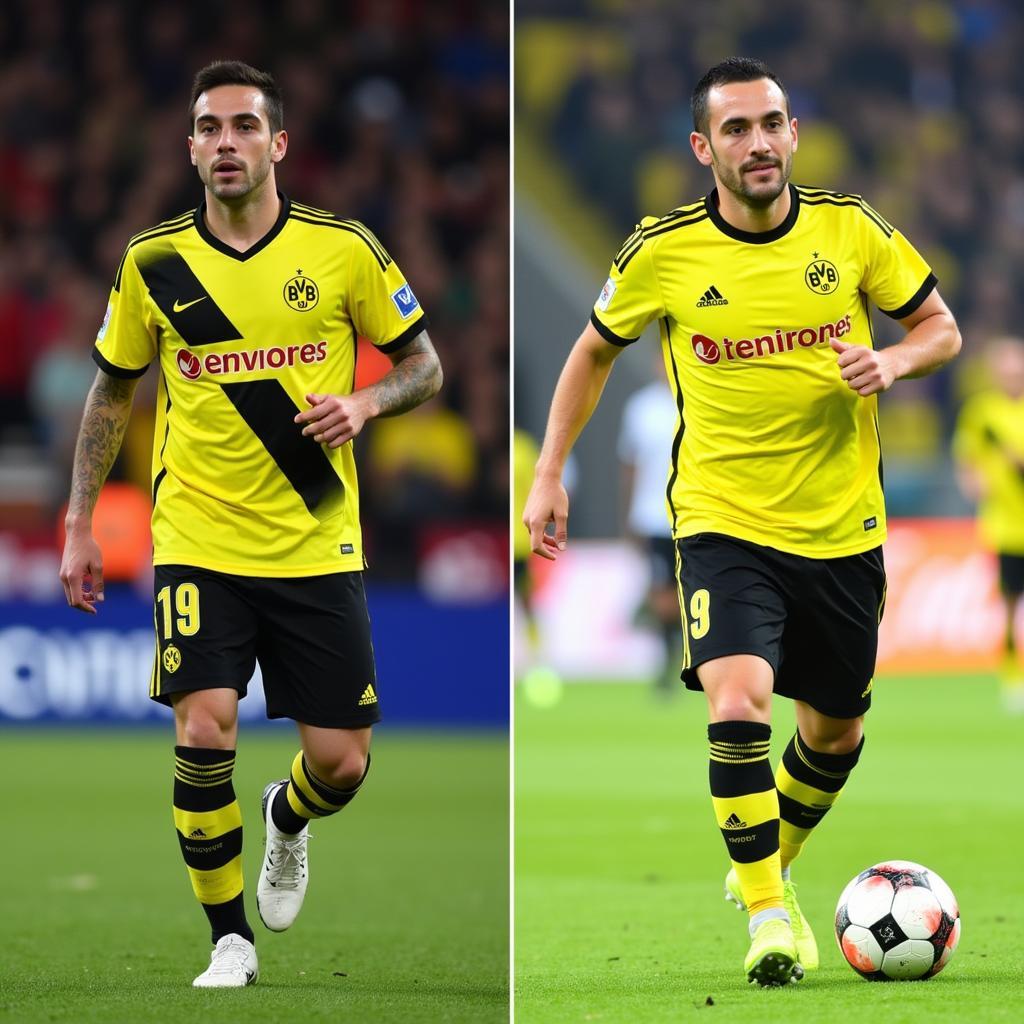 Francisco Alcacer tại Dortmund và Villarreal