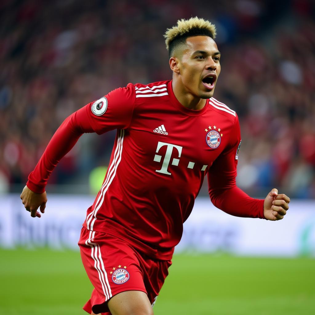 Gnabry Trong Màu Áo Bayern Munich Số 22