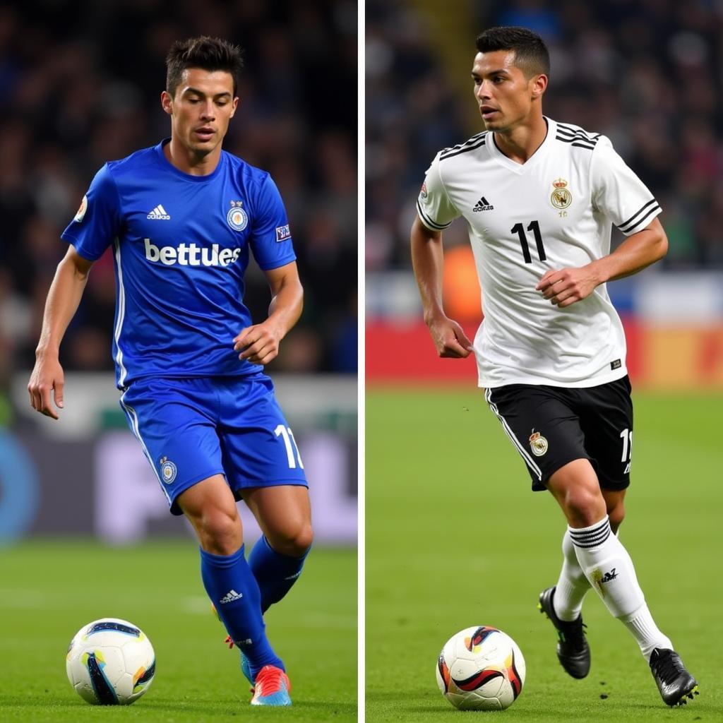 Goncalo Sousa Porto được so sánh với Cristiano Ronaldo