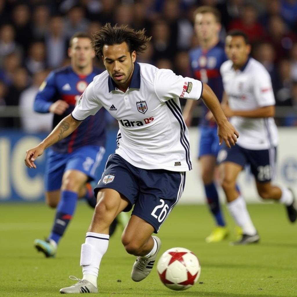 Gonzalo Segares trong màu áo New England Revolution