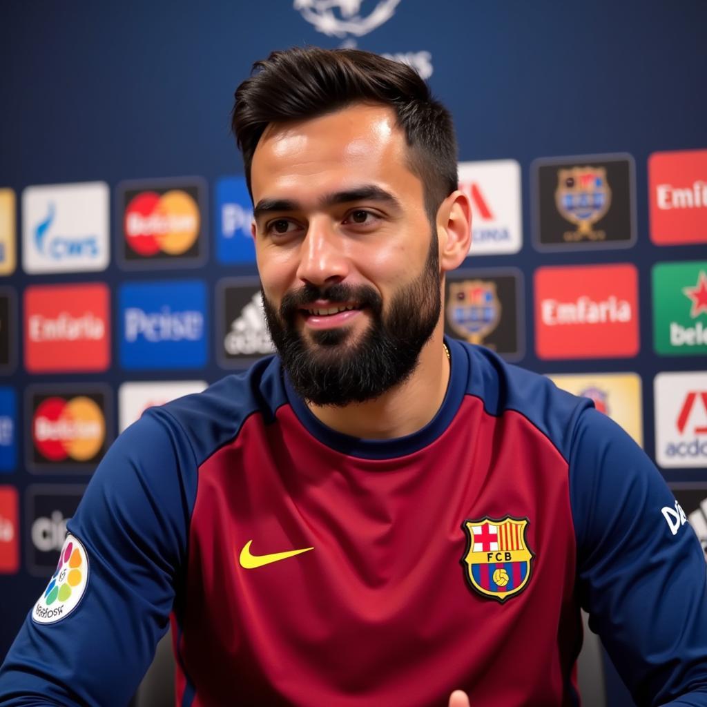 Gundogan khoác áo số mấy tại Barca?