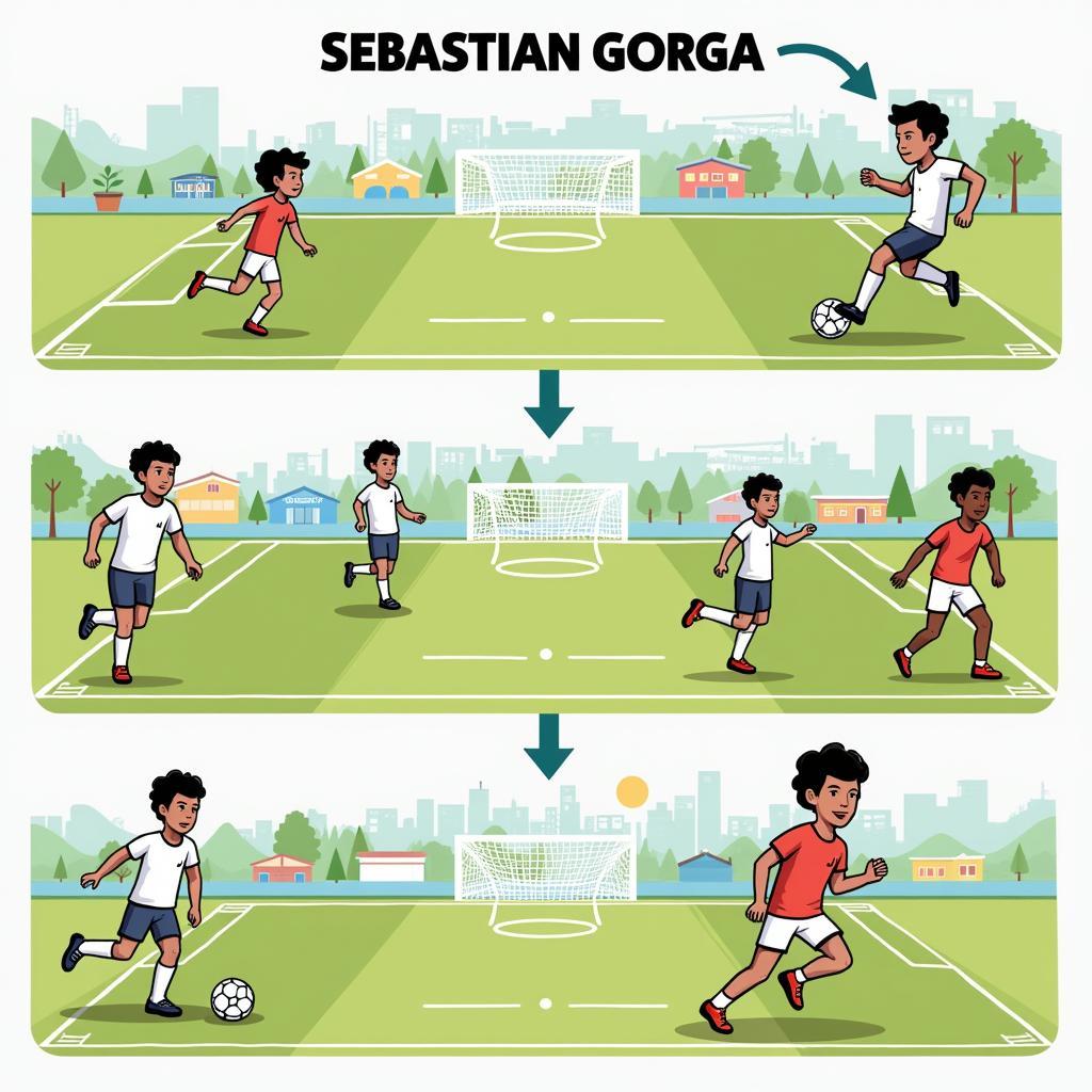 Hành trình của Sebastian Gorga từ sân cỏ nghiệp dư đến chuyên nghiệp đầy gian nan và thử thách.