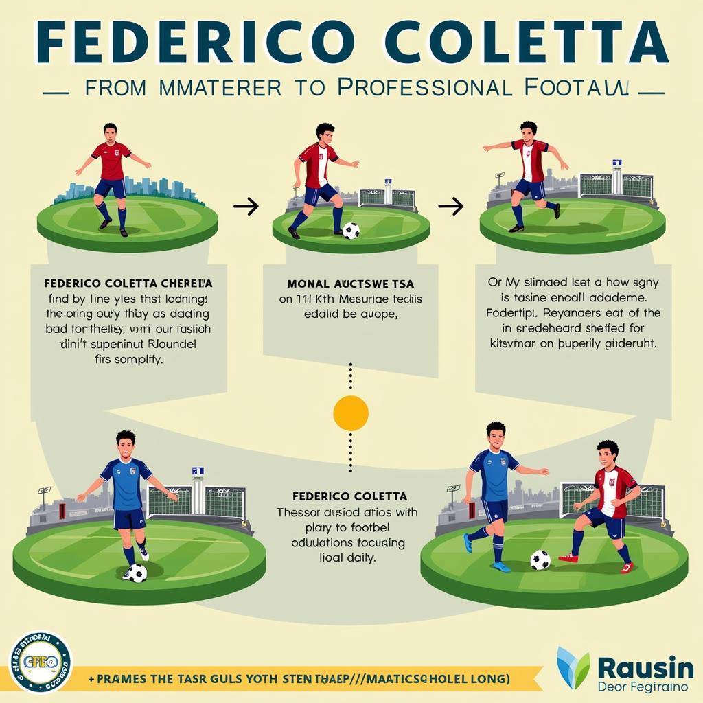 Hành trình của Federico Coletta từ sân cỏ nghiệp dư đến chuyên nghiệp