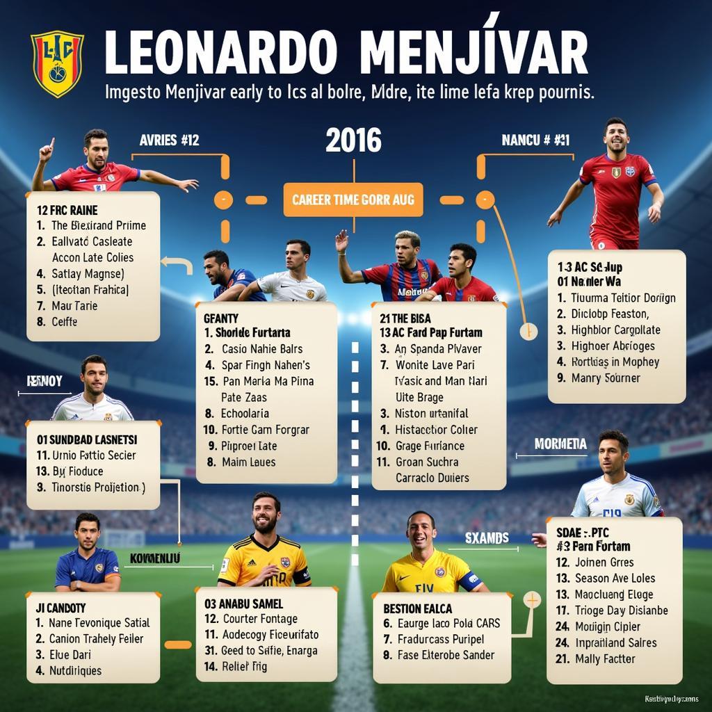Hành trình sự nghiệp của cầu thủ bóng đá Leonardo Menjívar