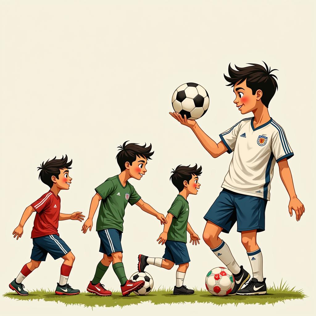 Hành trình của Milan Pavlovic từ cầu thủ trẻ đến ngôi sao sân cỏ