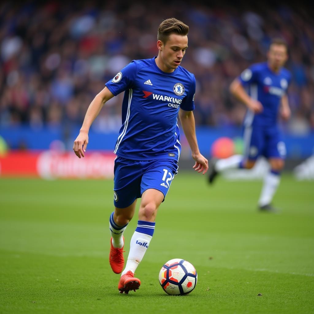 Harvey Vale trong màu áo Chelsea - Tiền vệ trẻ triển vọng