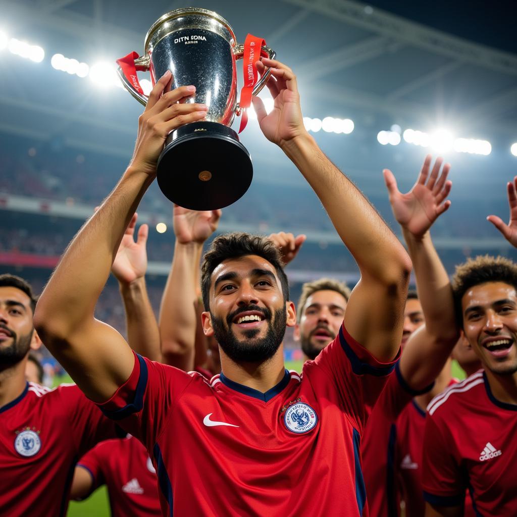 Hossam Ashour Nâng Cup