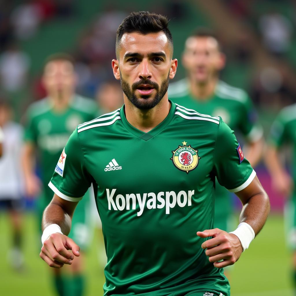 Ibrahim Sehic trong màu áo Konyaspor