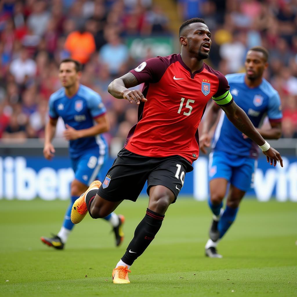 James Alabi Nỗ Lực Trên Sân Cỏ