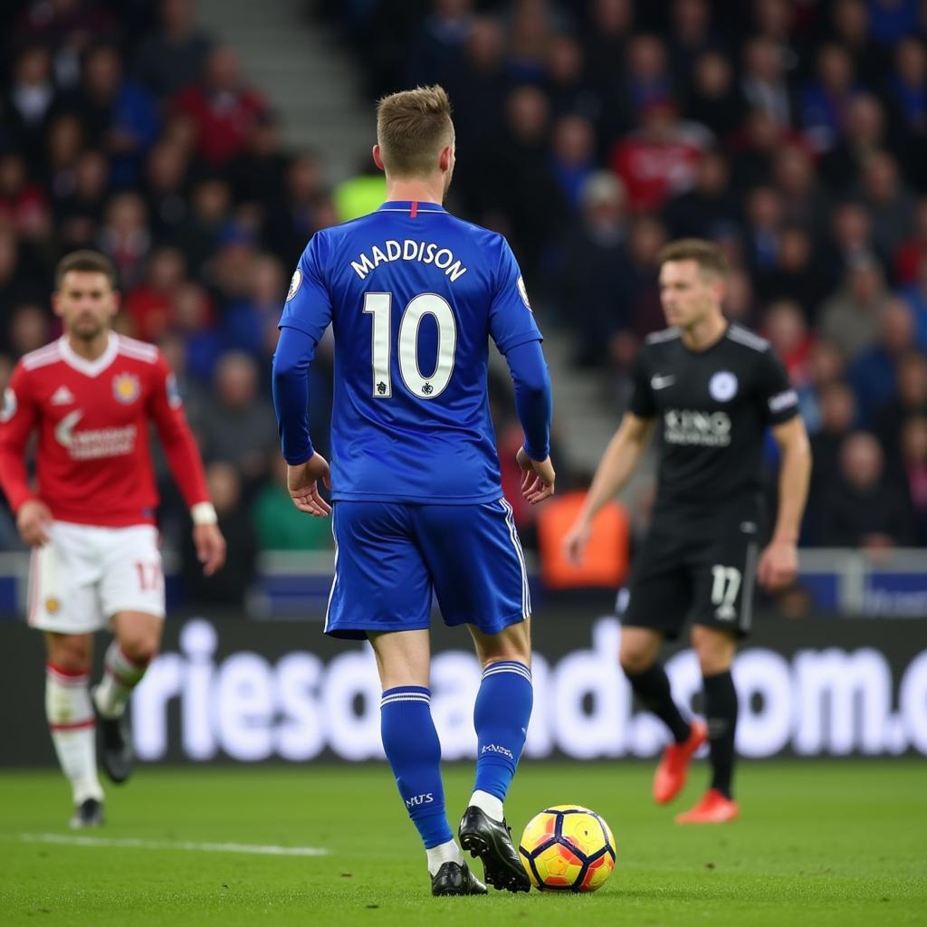 James Maddison khoác áo số 10 tại Leicester City