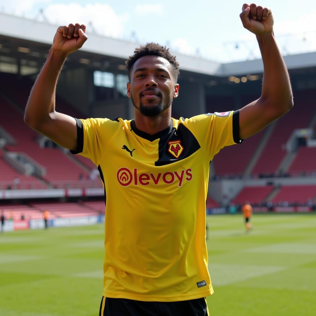 Jerome Sinclair ghi bàn cho Watford