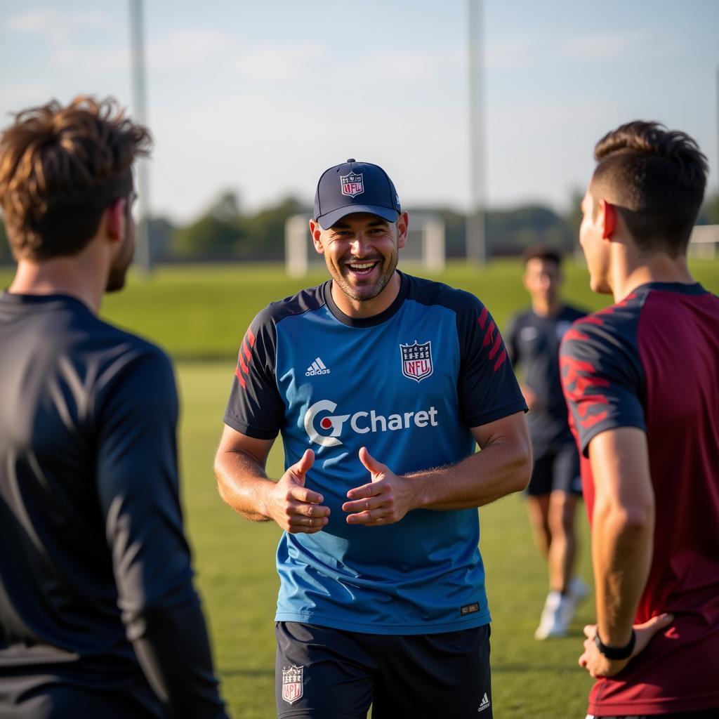 Jess Thorup và các cầu thủ