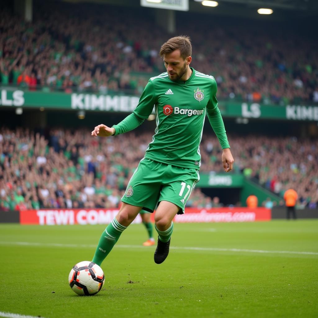 Johannes Eggestein trong màu áo Werder Bremen