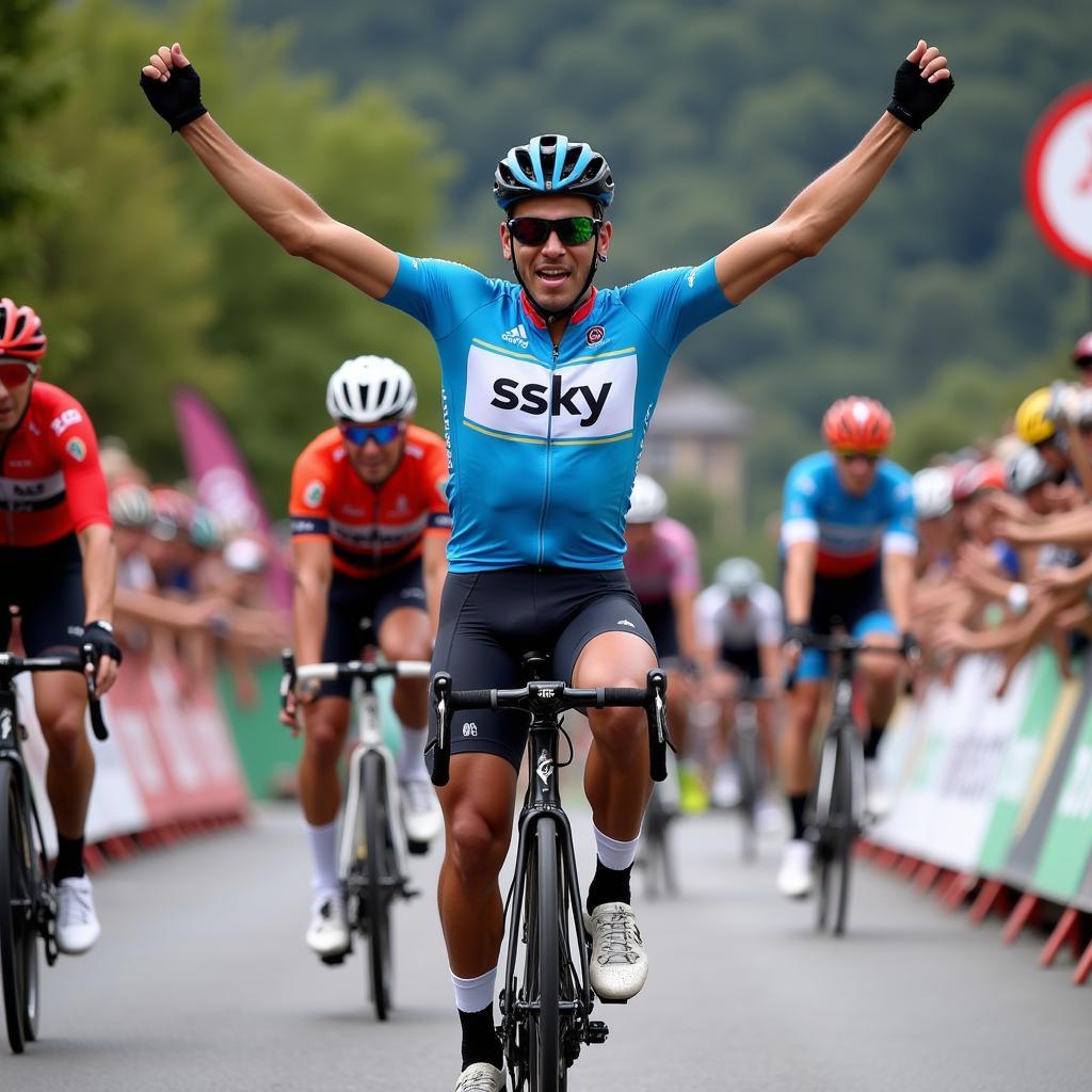 Jonathan Caicedo chiến thắng tại Giro d'Italia
