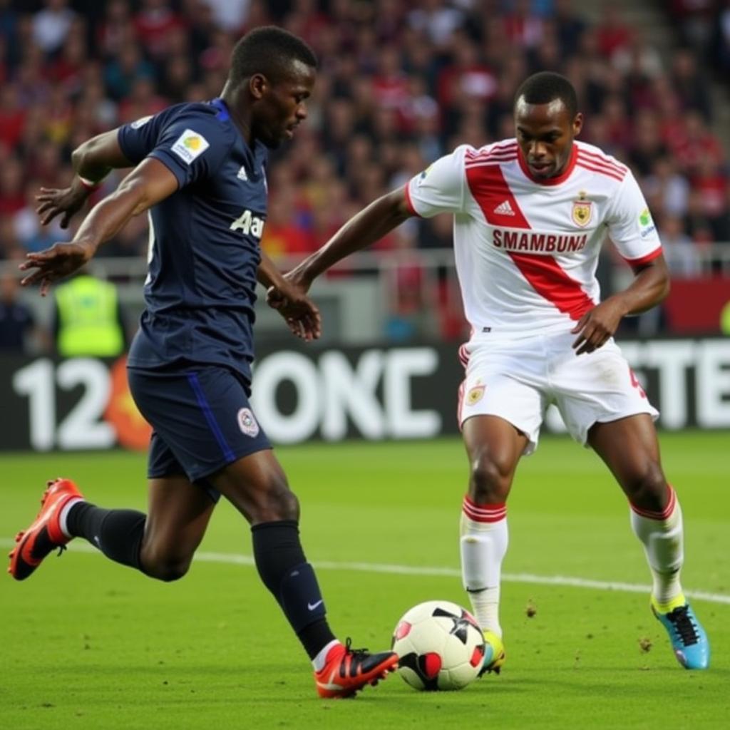 Jonathan Cissé dứt điểm chính xác