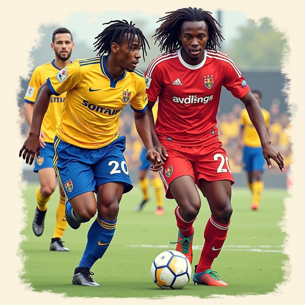 Jordan Lukaku khởi đầu sự nghiệp