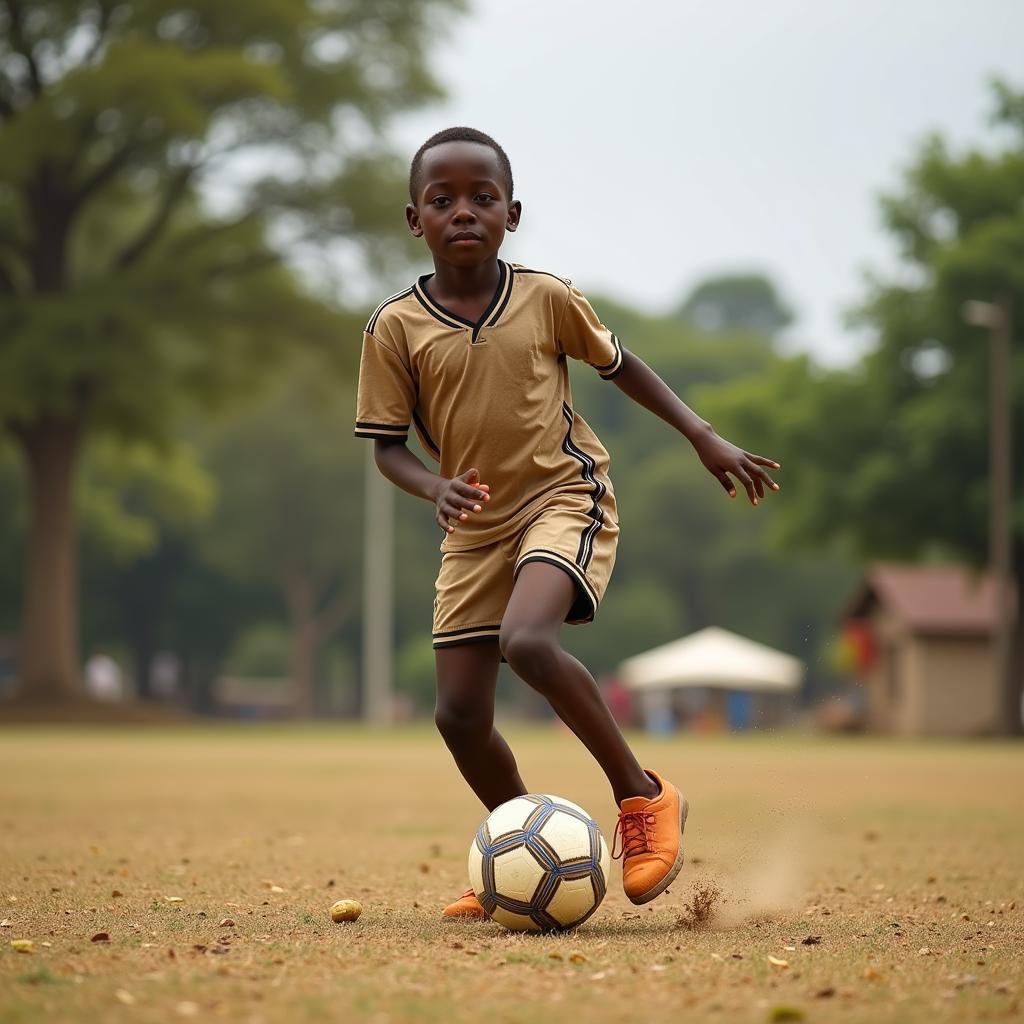 Jordi Osei Tutu khởi nghiệp bóng đá