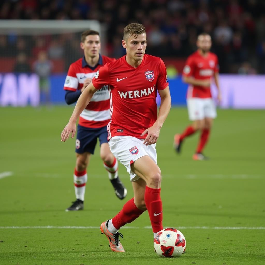 Justin Lonwijk trong màu áo FC Utrecht
