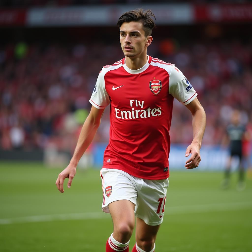 Kai Havertz trong màu áo Arsenal