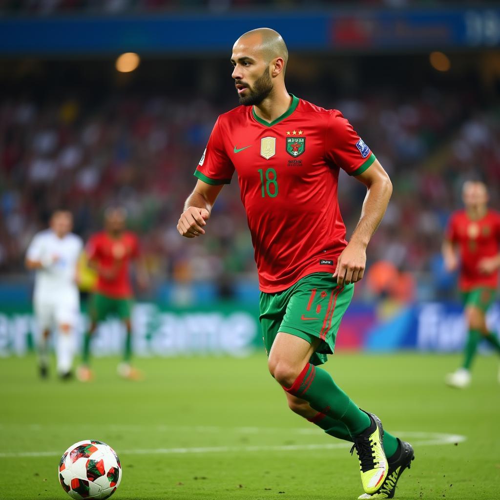 Karim El Ahmadi thi đấu tại World Cup