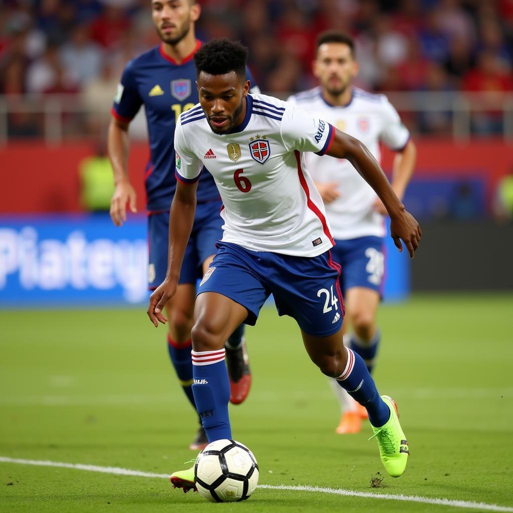Keysher Fuller trong màu áo Costa Rica