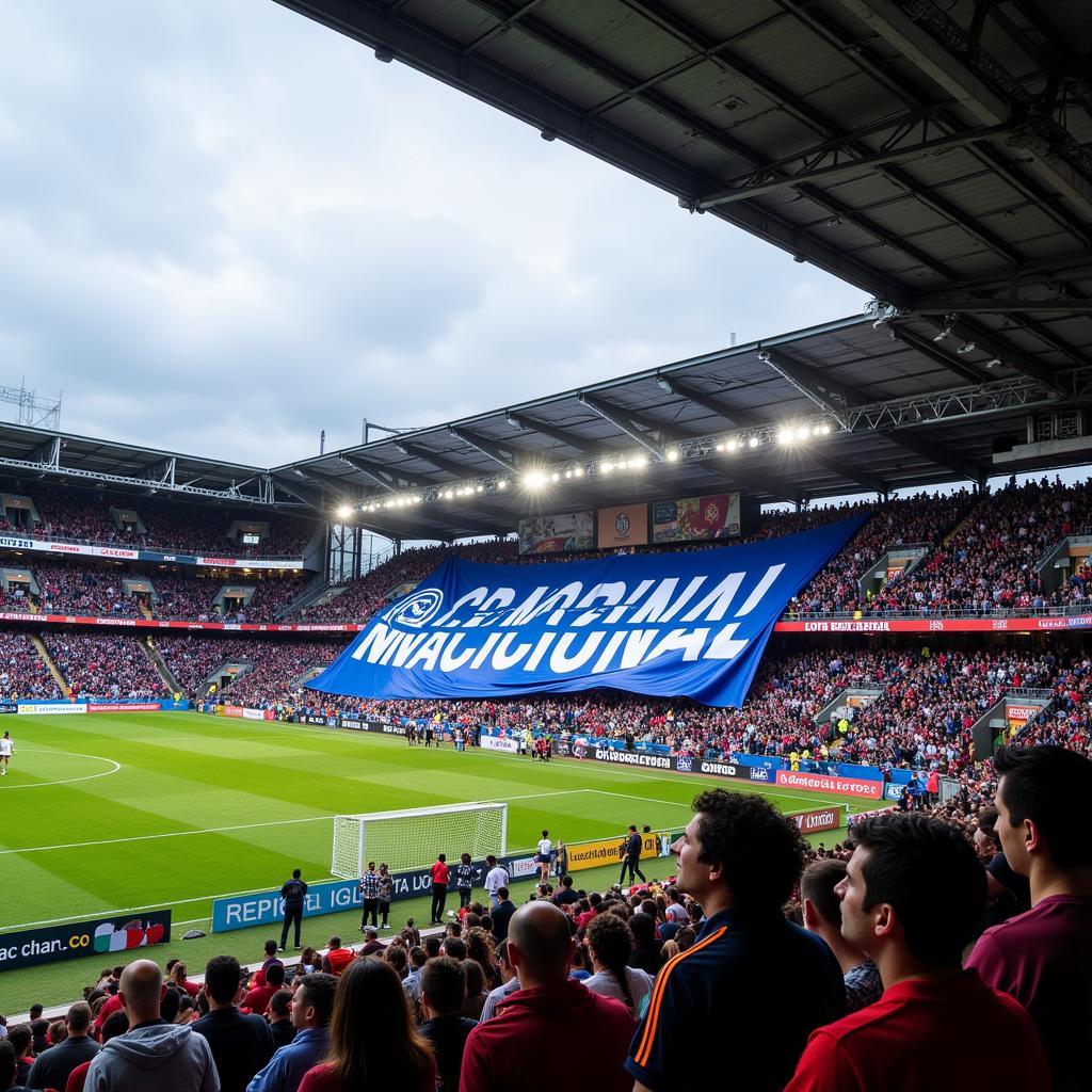 Khán giả tại Estádio Municipal Eng. Manuel Branco Teixeira