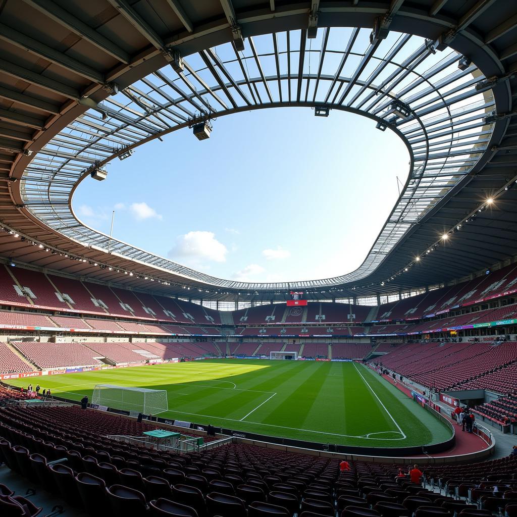 Kiến trúc độc đáo của Hamburg FC Stadium