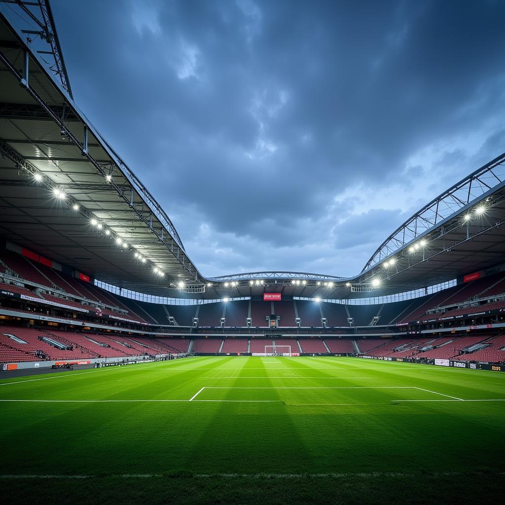 Kiến trúc ấn tượng của Hamburger FC Stadium