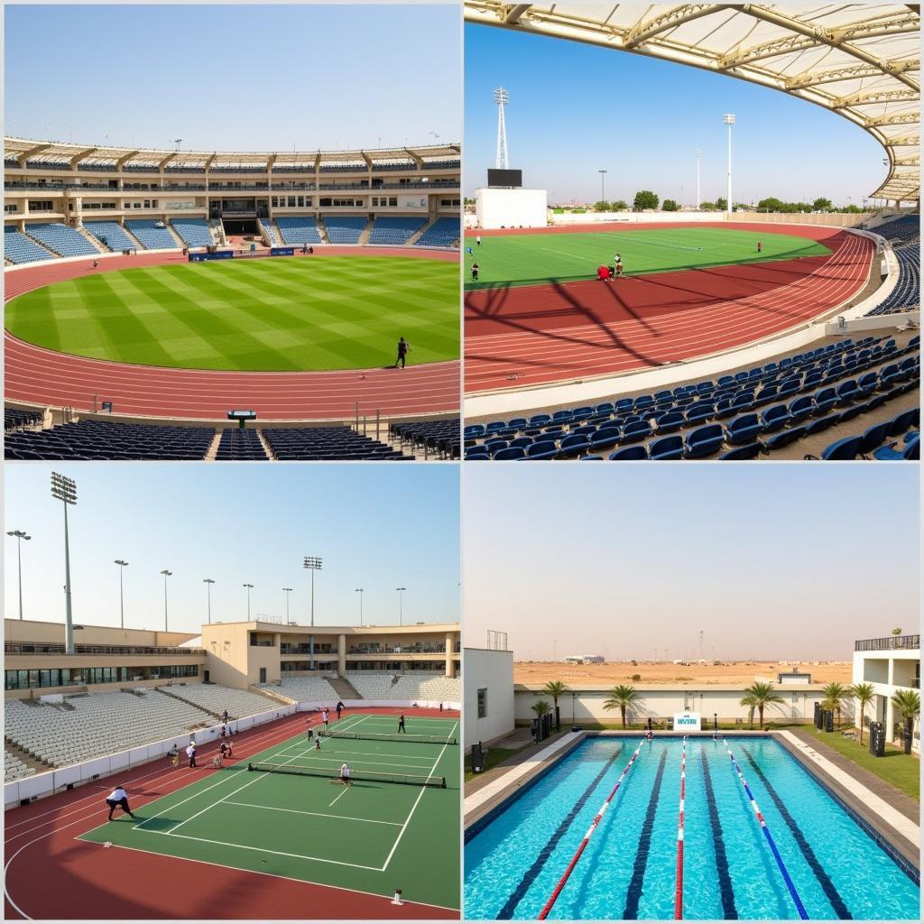 Các khu vực thể thao khác tại King Abdullah Sports City Jeddah