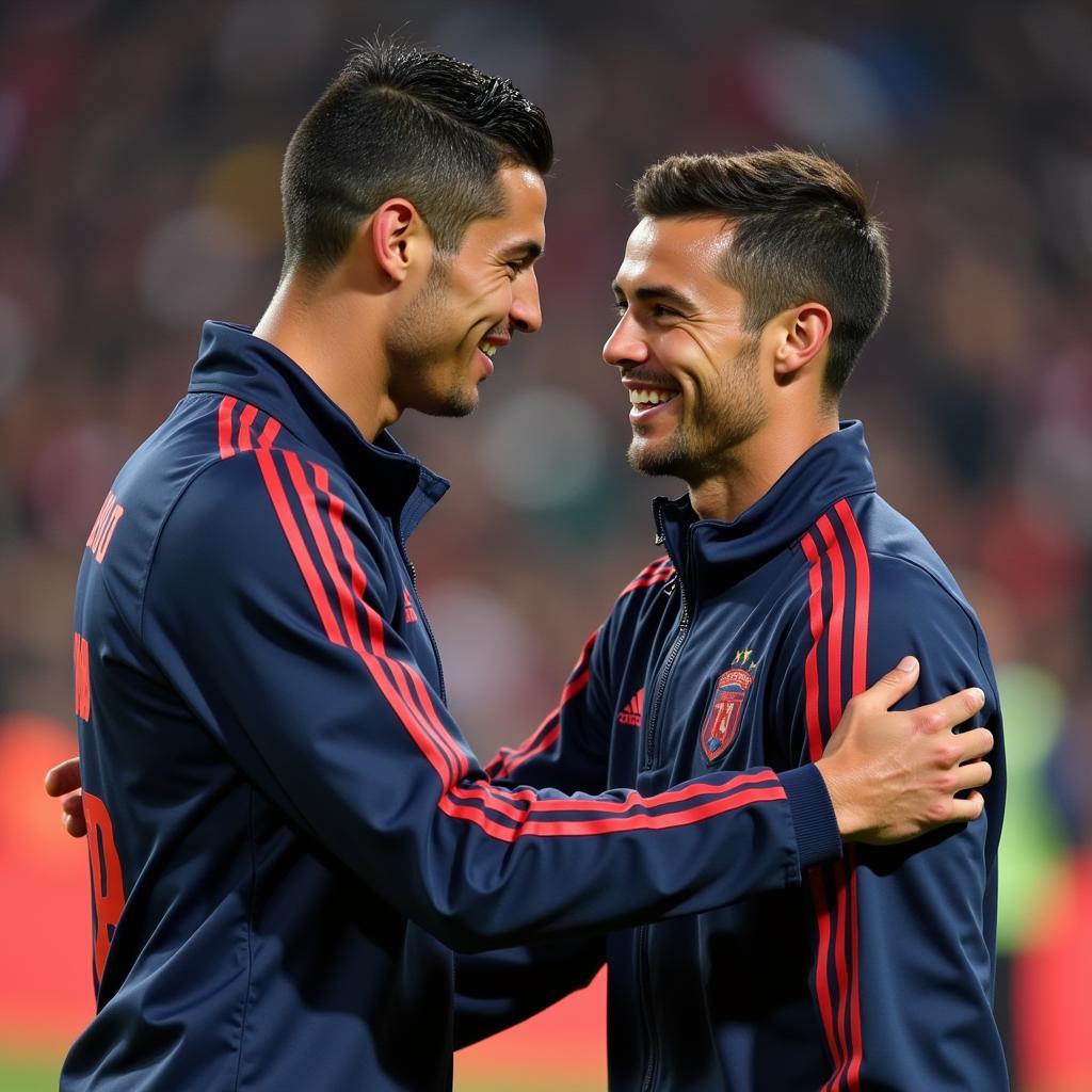 Kỷ niệm của Cristiano Ronaldo và Harry Hickford