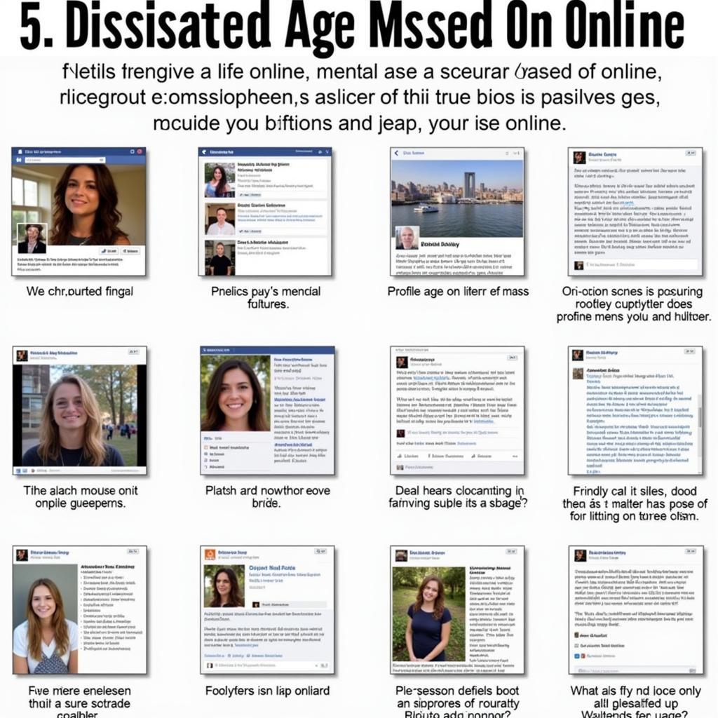 Lacey Shaw's Online Presence: A Visual Representation of the Challenges of Determining Age in the Digital Era